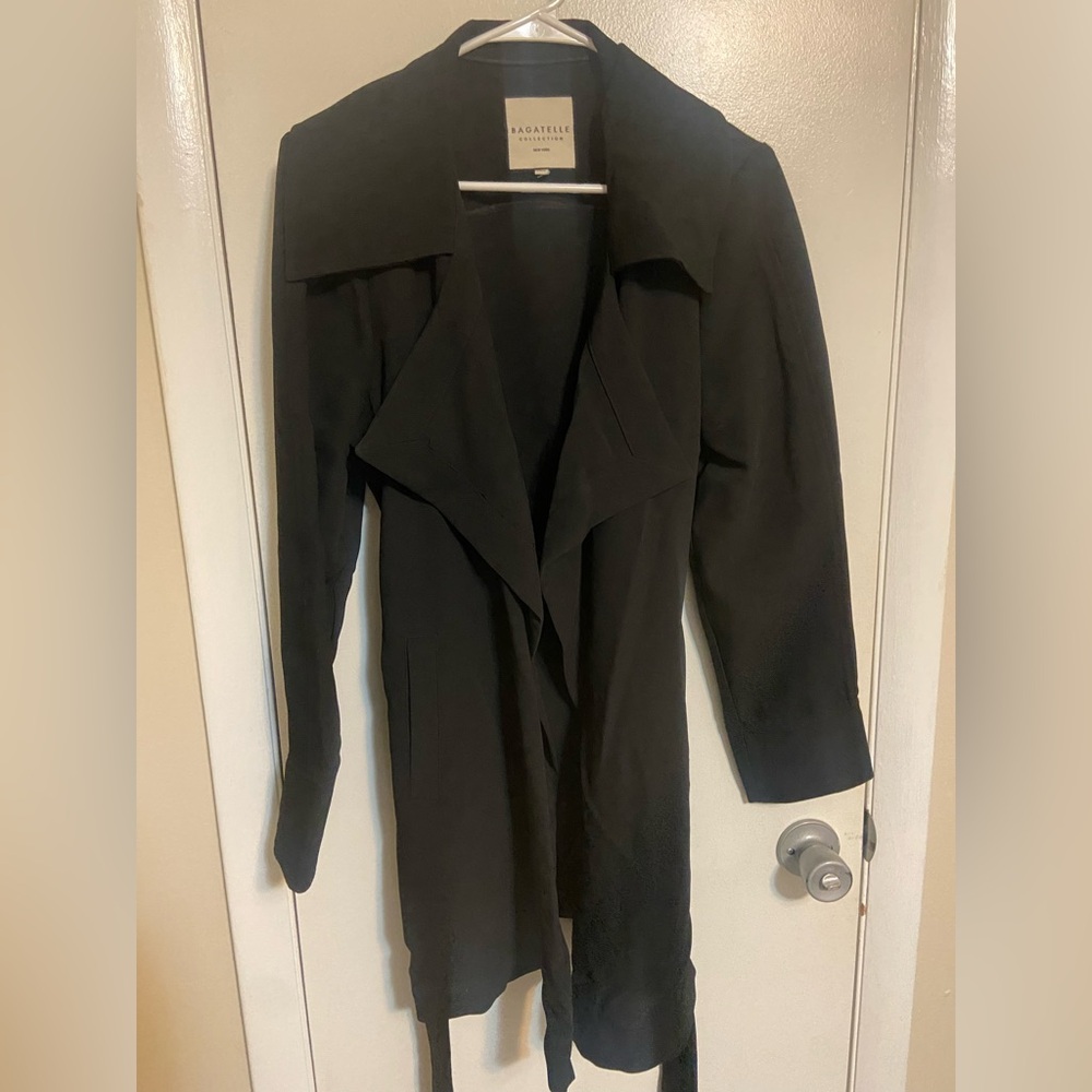 Bagatelle Black Trench Coat